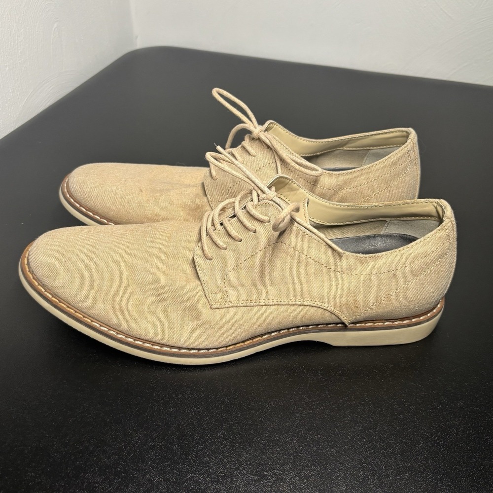 The Rail Xander Men's Plain Toe Derby Canvas Lace-up Oxfords Size 8/8.5‎ 42 EU
